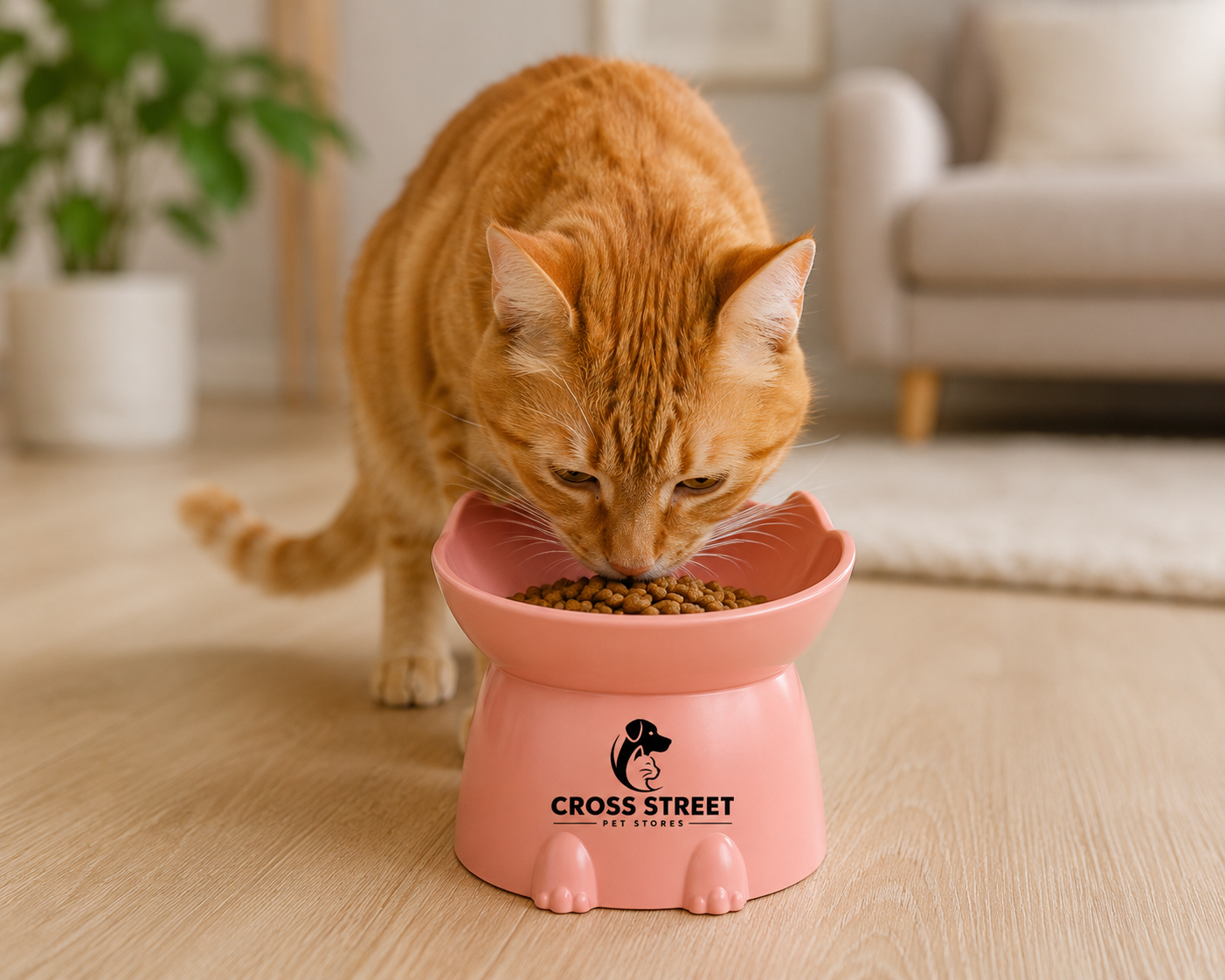 anorangetabbycateatsfromapinkcrookstreetpetfoodbowlonawooden.png anorangetabbycateatsfromapinkcrookstreetpetfoodbowlonawooden.png